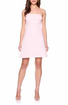 Susana Monaco Strapless Fit & Flare Tube Dress