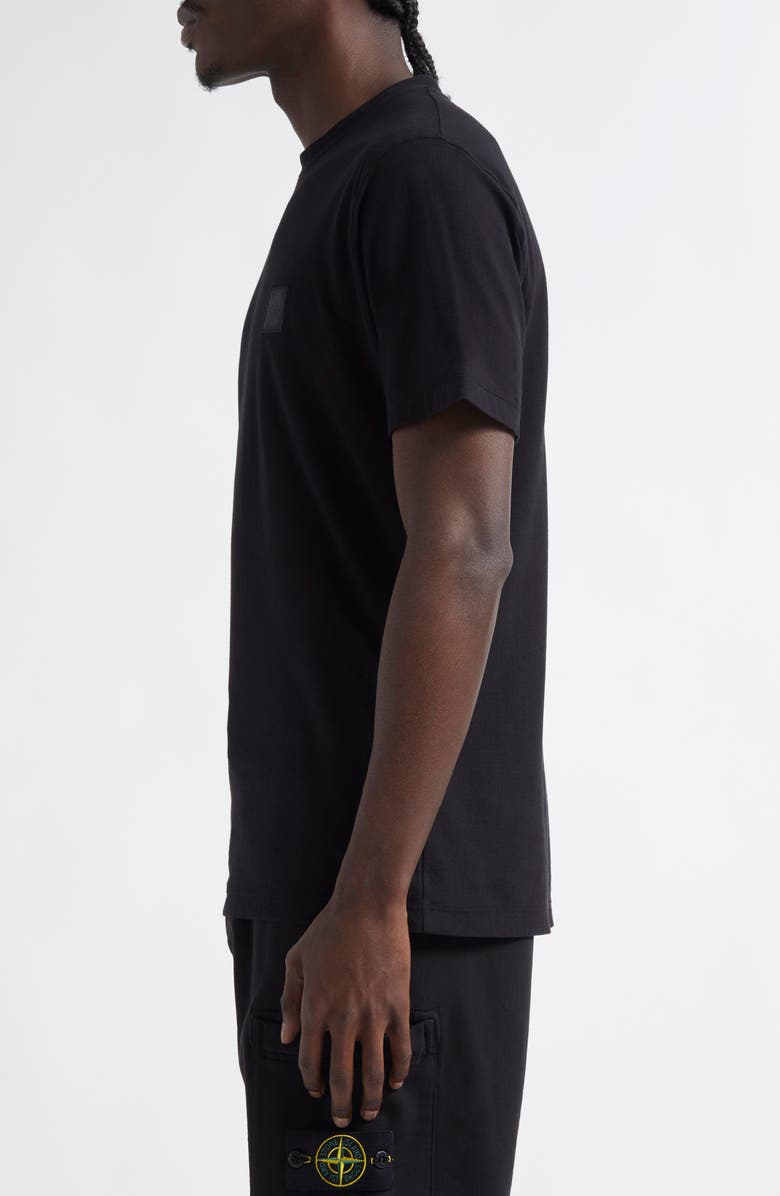 Stone Island Logo Patch Cotton T-Shirt, Alternate, color,