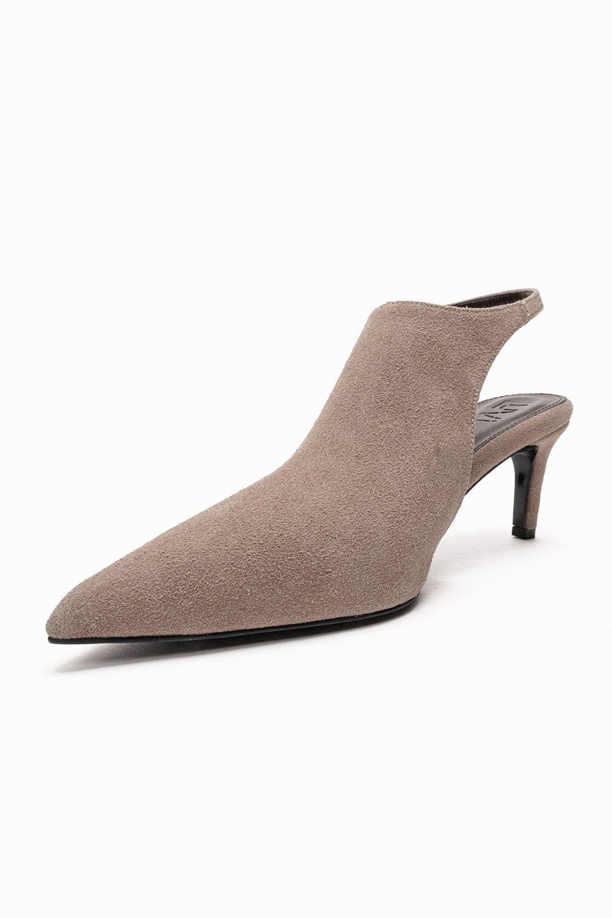 Vosalie Slingback Stiletto Pump, Alternate, color, Mink Suede
