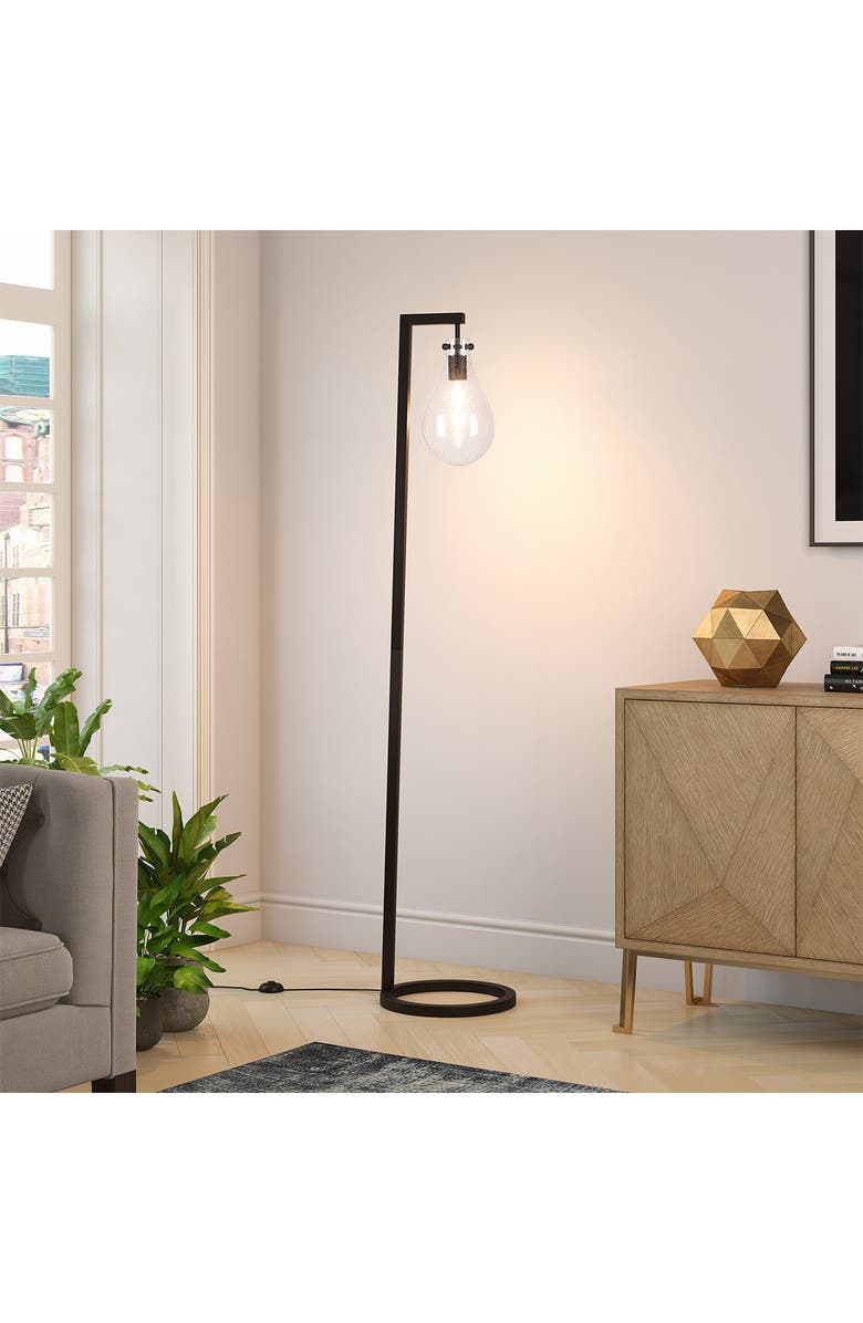 ADDISON AND LANE Blackened Bronze Floor Lamp, Alternate, color,