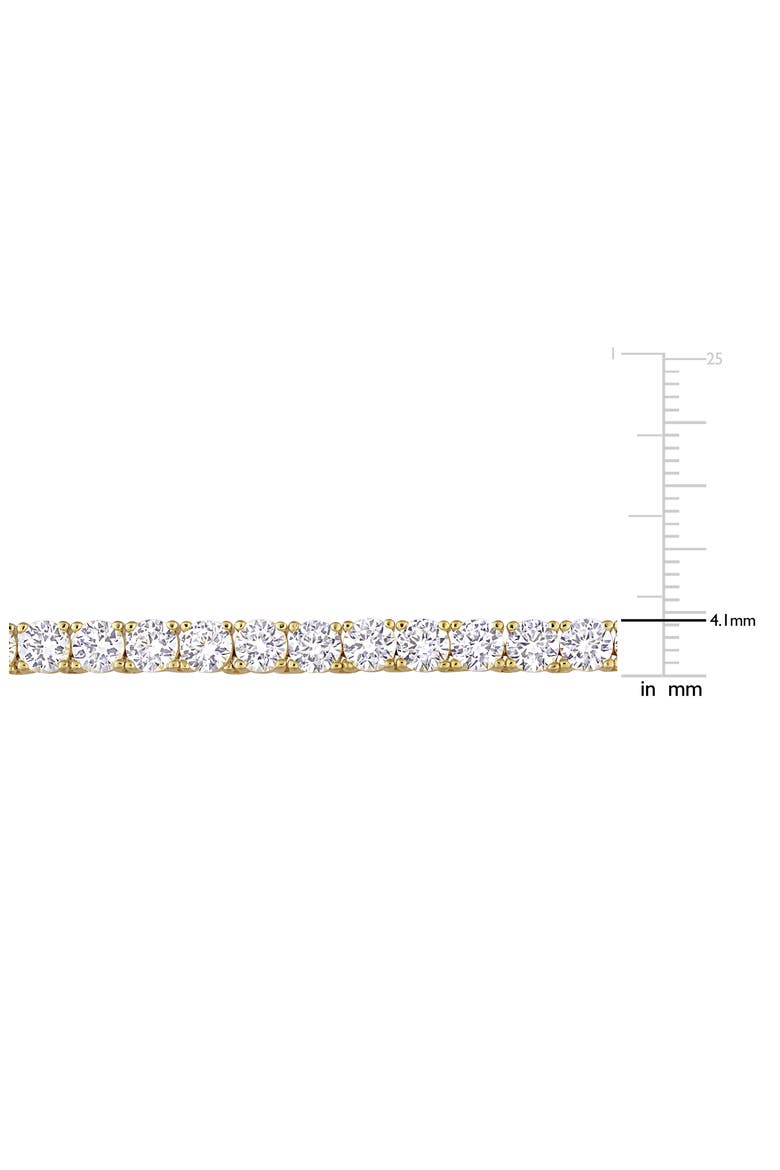 Lab Grown White Sapphire Bracelet & Necklace Set, Alternate, color, WHITE