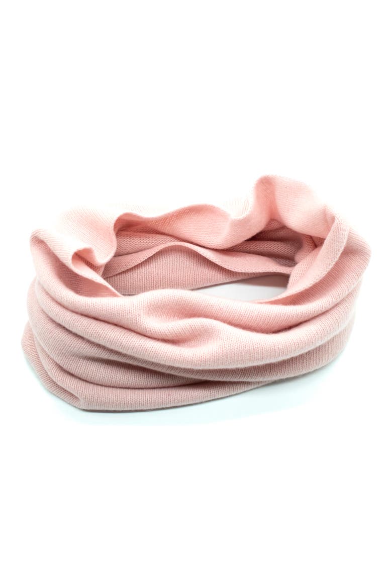Cashmere Neck Warmer, Main, color, BABY PINK