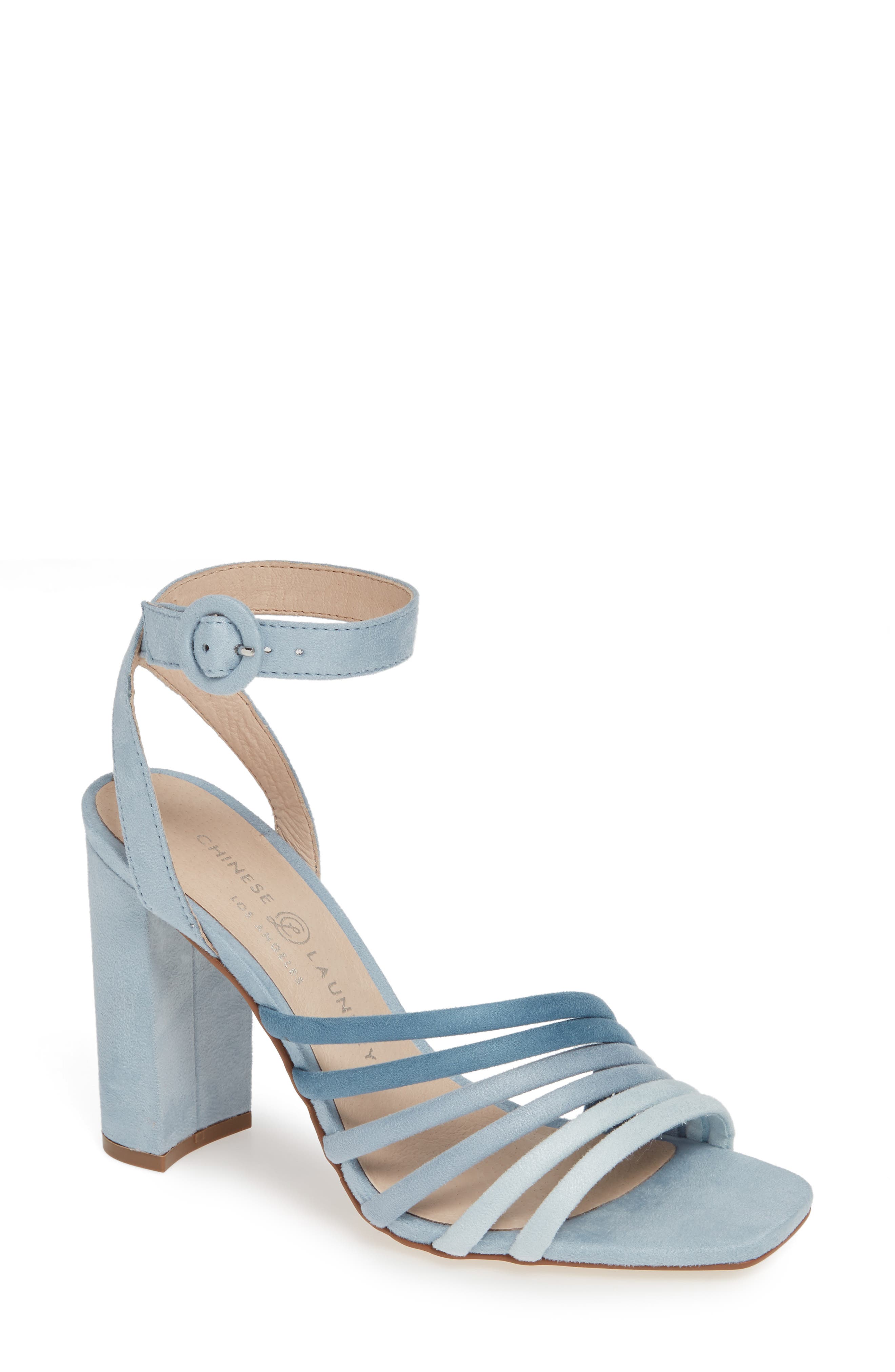 Jonah Ankle Strap Pump, Main, color, BLUE MULTI