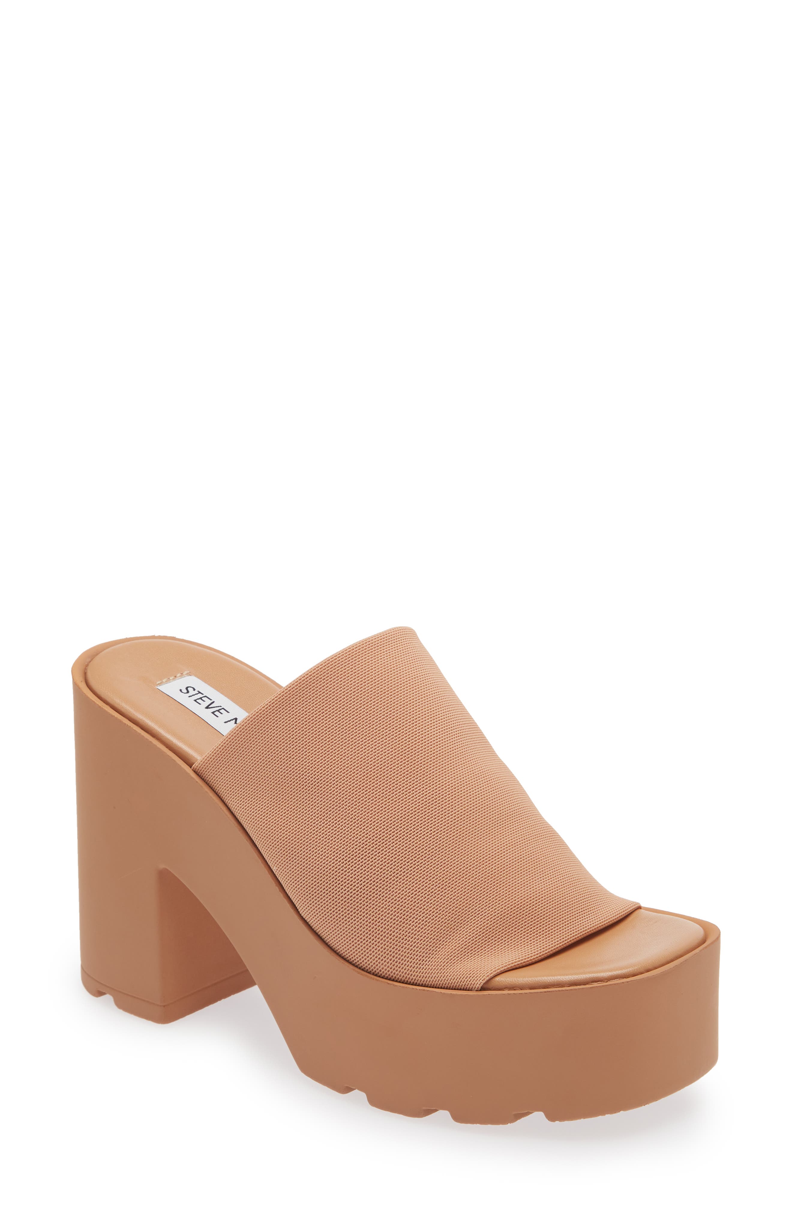 Sami Platform Sandal, Main, color, TAN