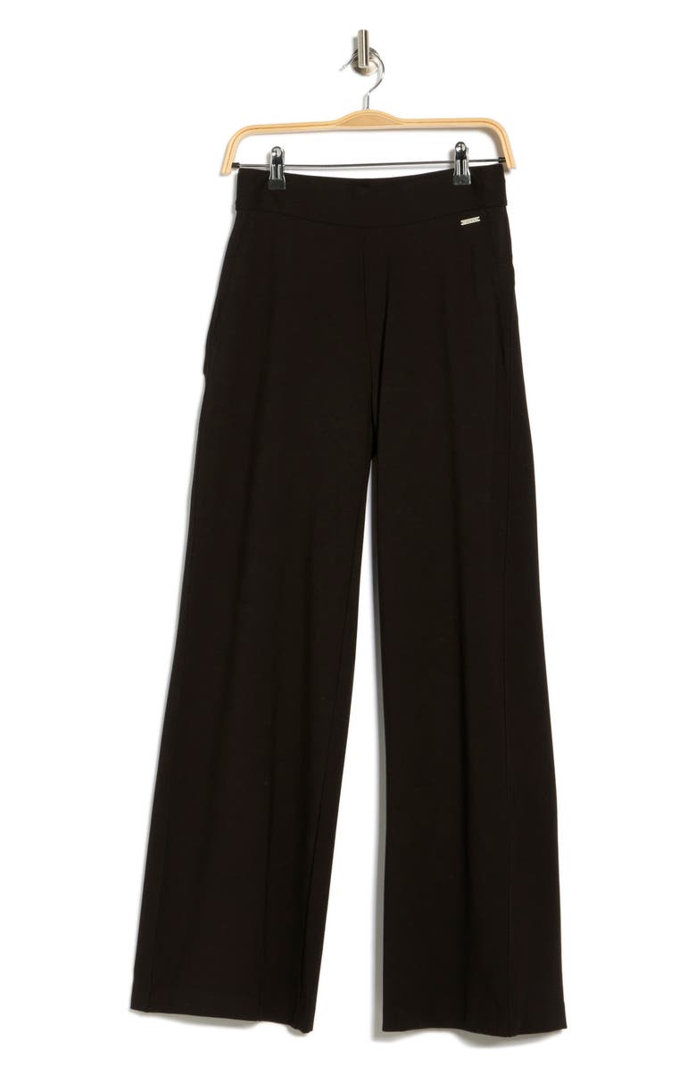 JASON WU Pull-On Wide Leg Pants, Alternate, color, Black