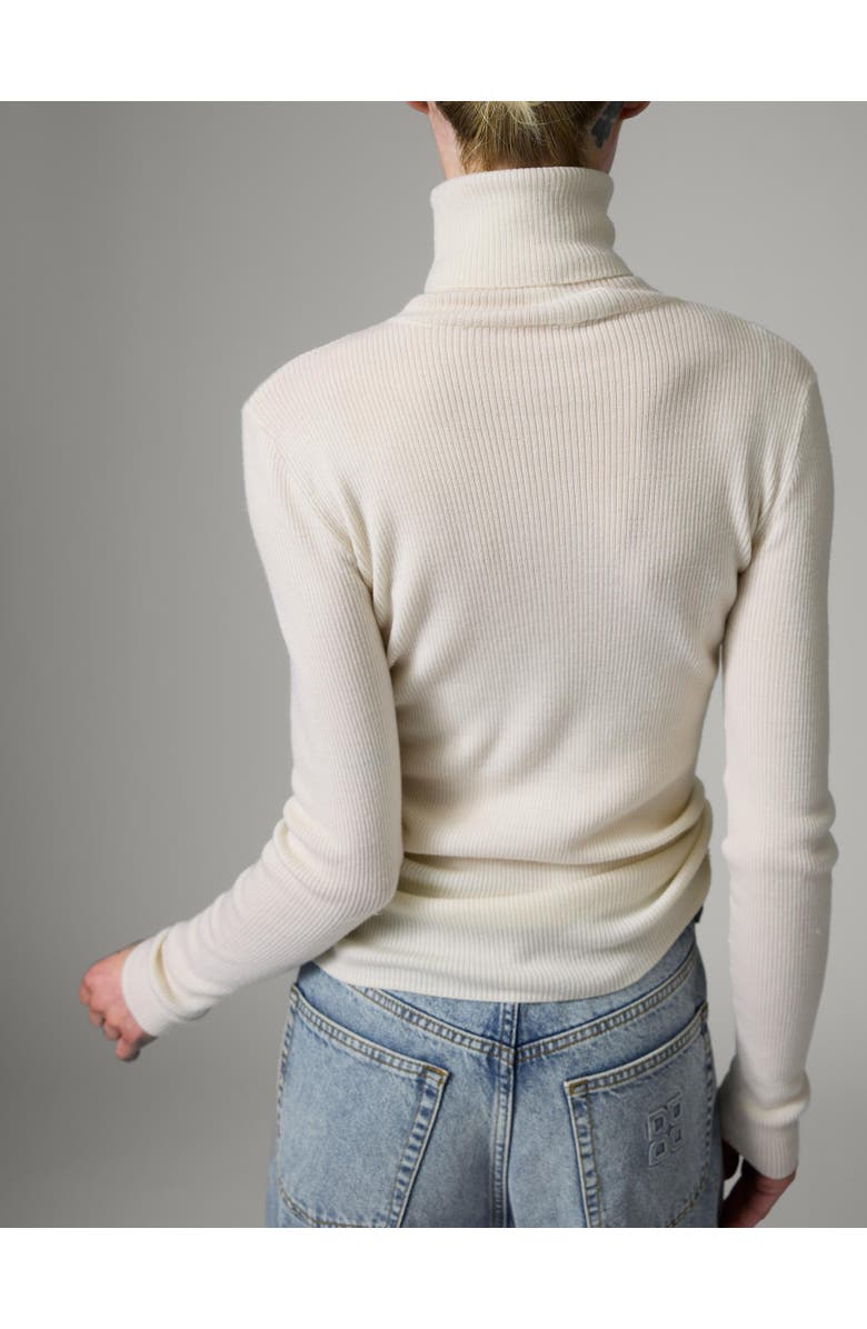 DAY Birger et Mikkelsen Sierra Roll Neck Slim Fit Sweater, Alternate, color, Ivory Shade