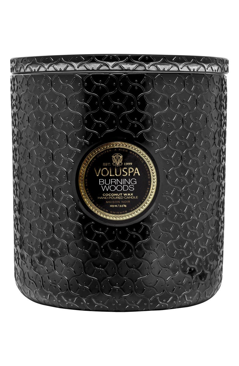 Voluspa Burning Woods 5-Wick Hearth Candle, Alternate, color, Burning Woods