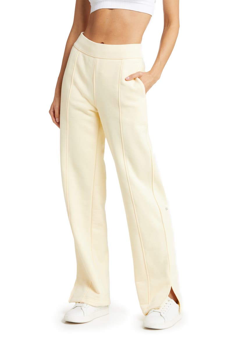 Straight Leg Sweatpants, Main, color, FRENCH VANILLA