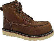 AdTec Rancho 6" Moc-Toe Work Boots