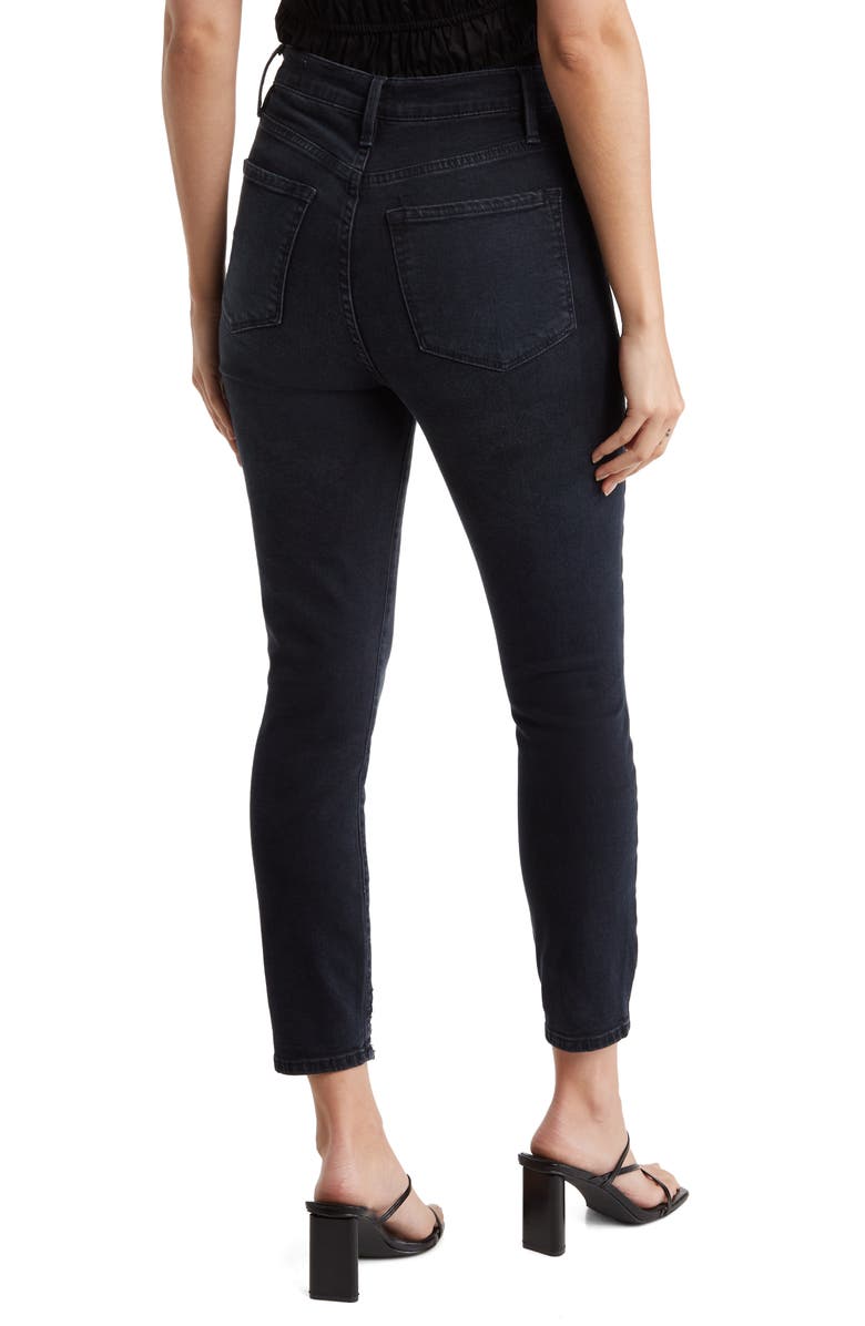FRAME Ali High Waist Stretch Organic Cotton Skinny Jeans, Alternate, color, 