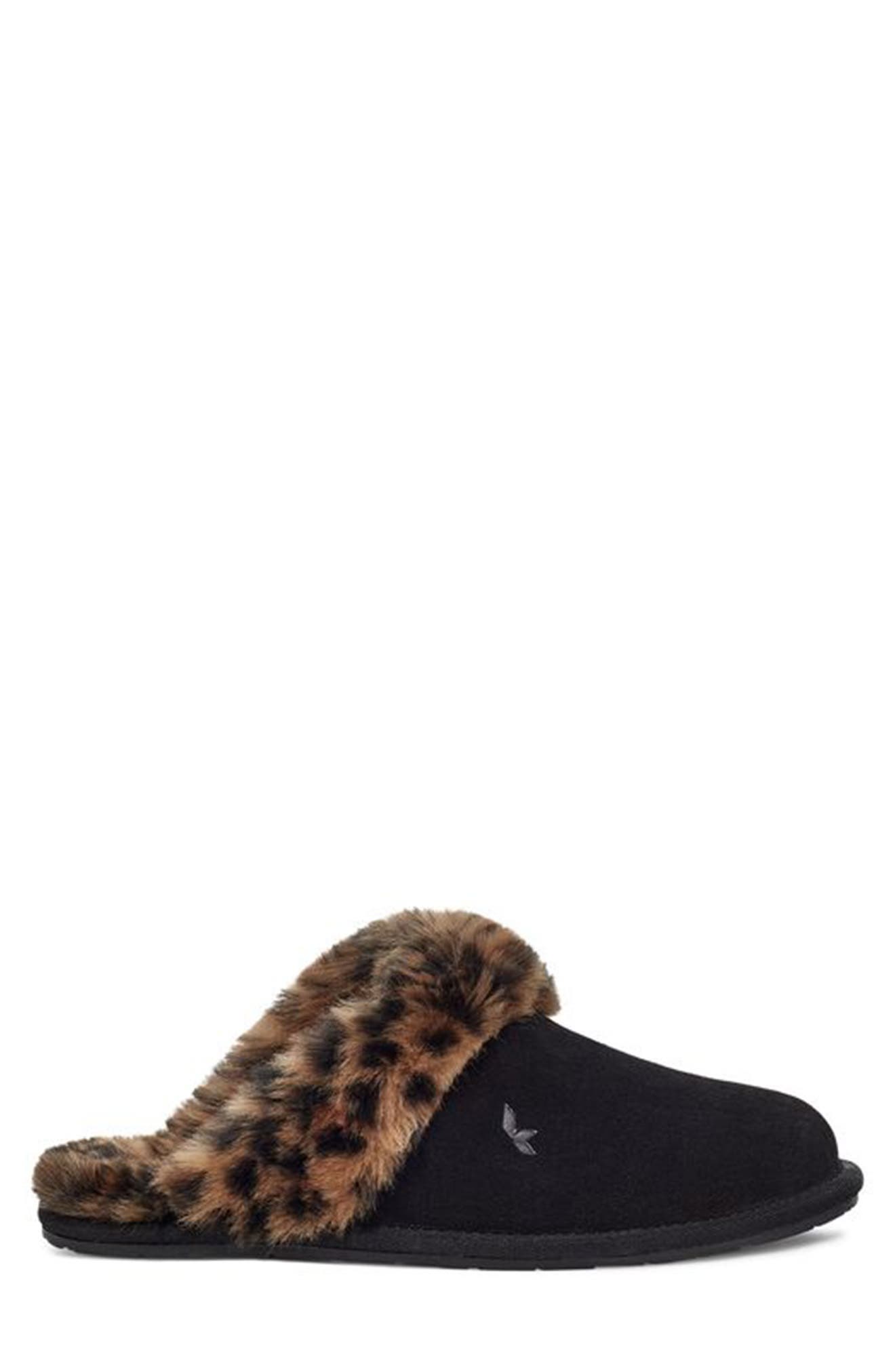Koolaburra by UGG<sup>®</sup> Koolaburra by Ugg Milo Faux Fur Cheetah Scuff Slipper, Alternate, color, 