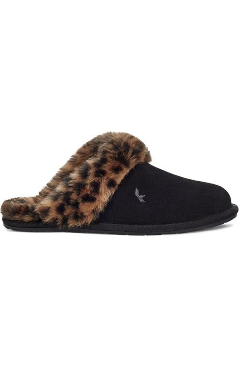 Koolaburra by UGG<sup>®</sup> Koolaburra by Ugg Milo Faux Fur Cheetah Scuff Slipper, Alternate, color,