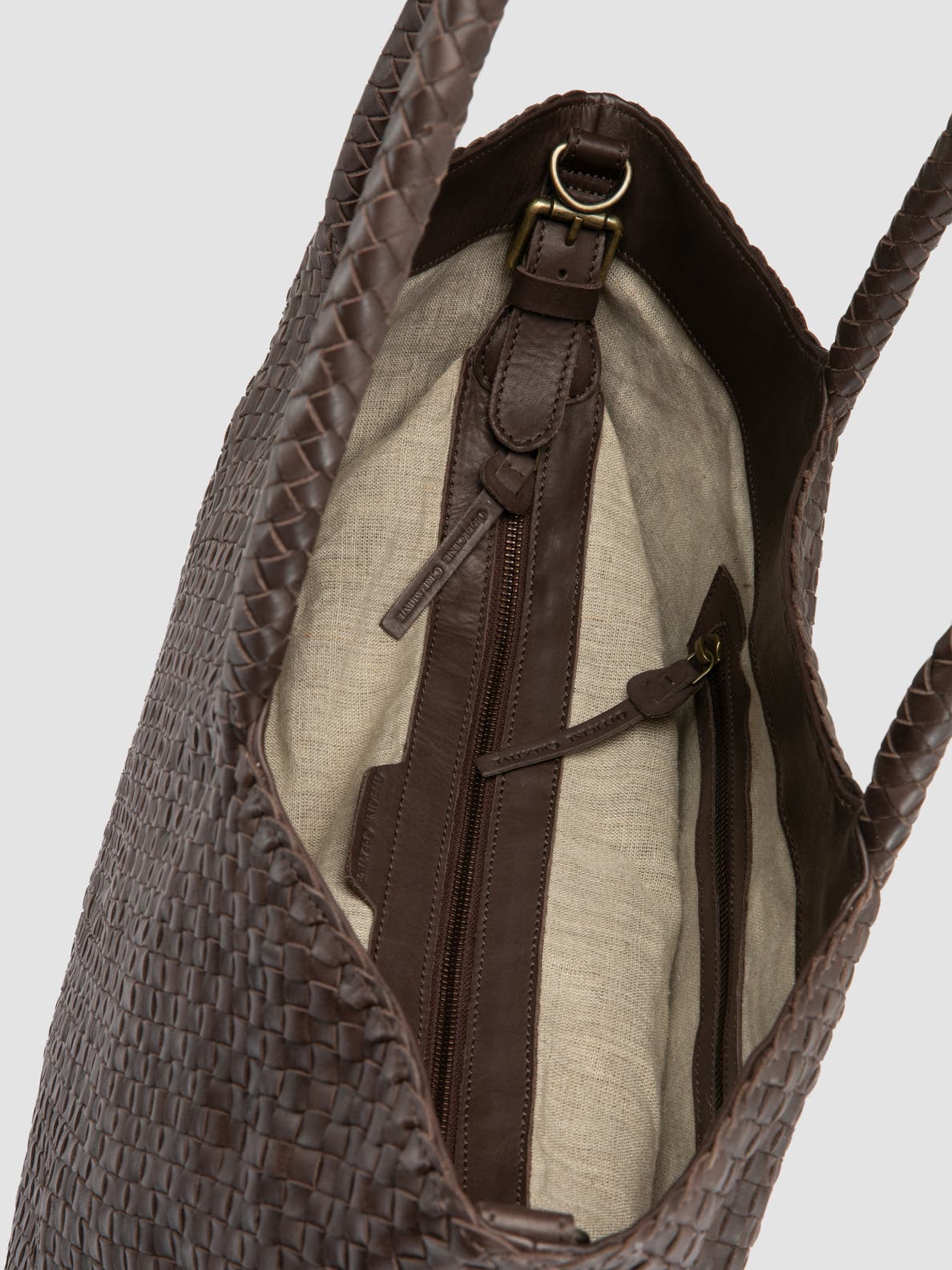 Officine Creative Raquel 002 Tote Bag, Alternate, color, Dark Brown