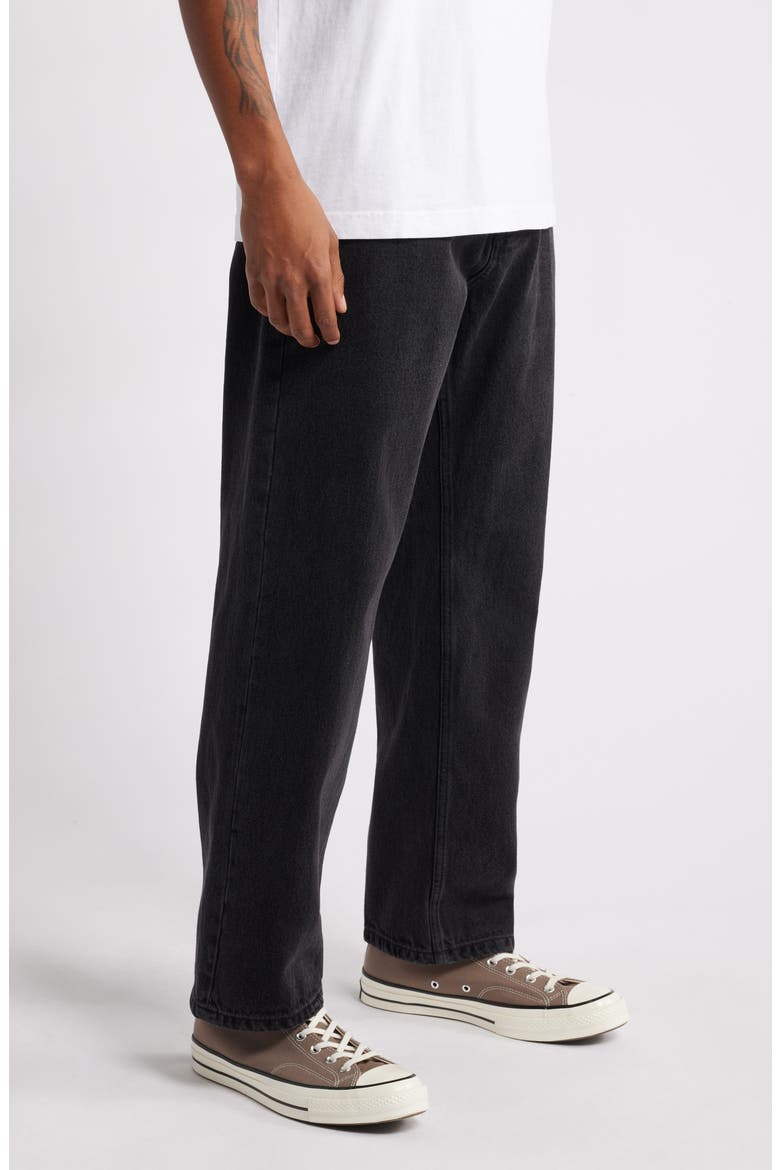 Hardwork Jeans, Alternate, color, FADED BLACK