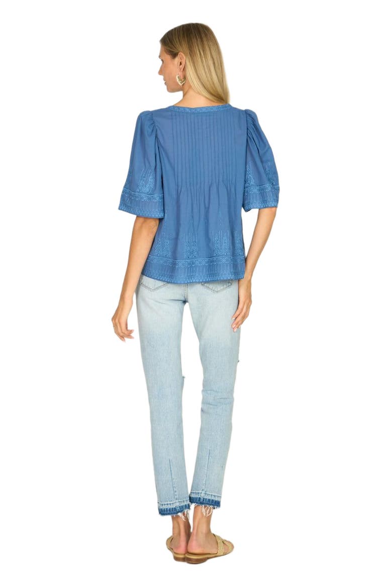 Kali Top, Alternate, color, FRENCH BLUE