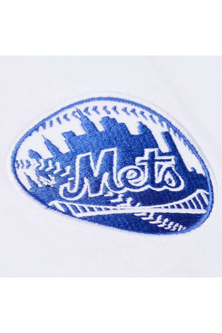 Men's Mitchell & Ness  White New York Mets Arctic Fleece Sweatshirt, Alternate, color, White