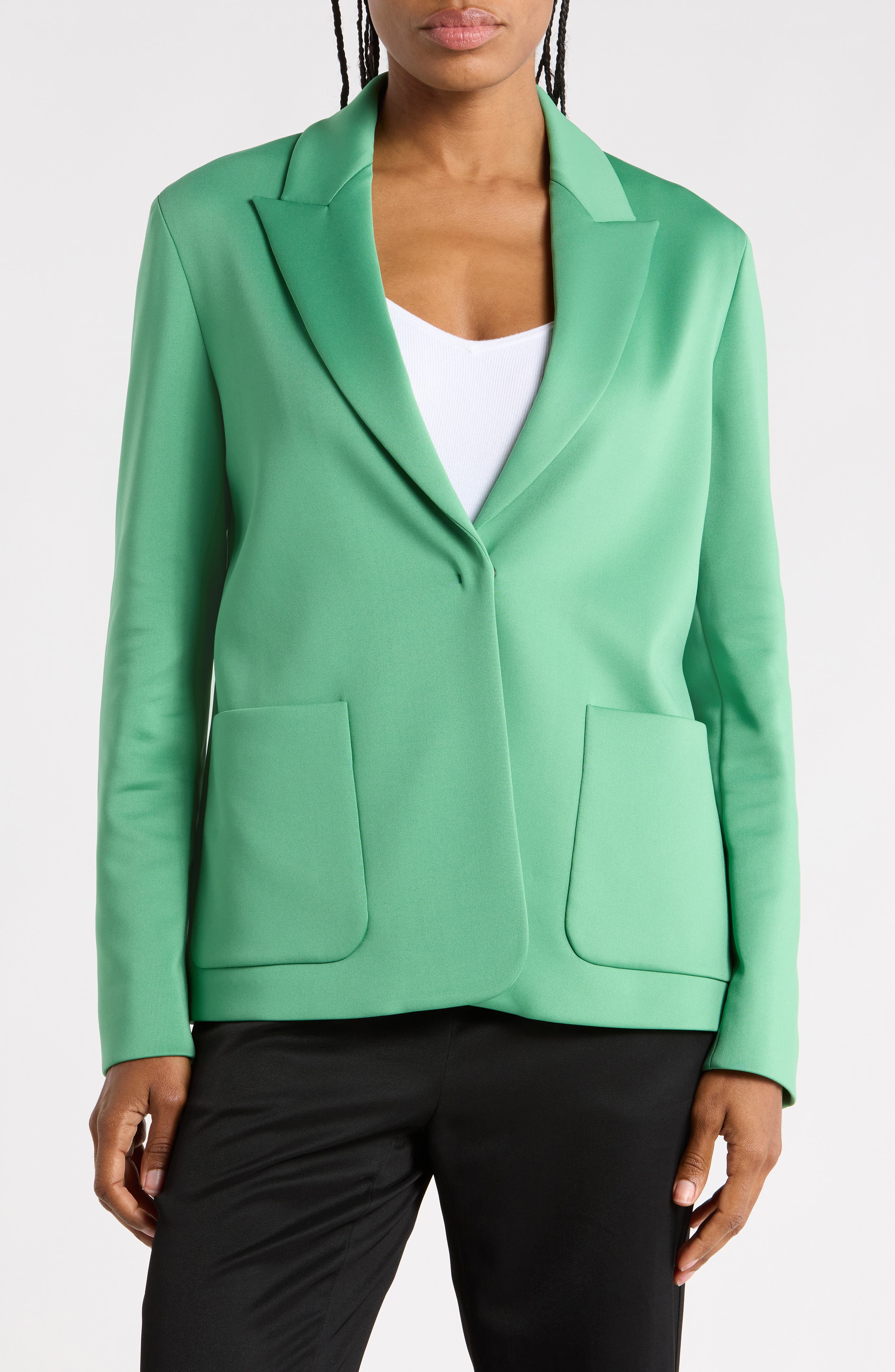 Single Button Blazer