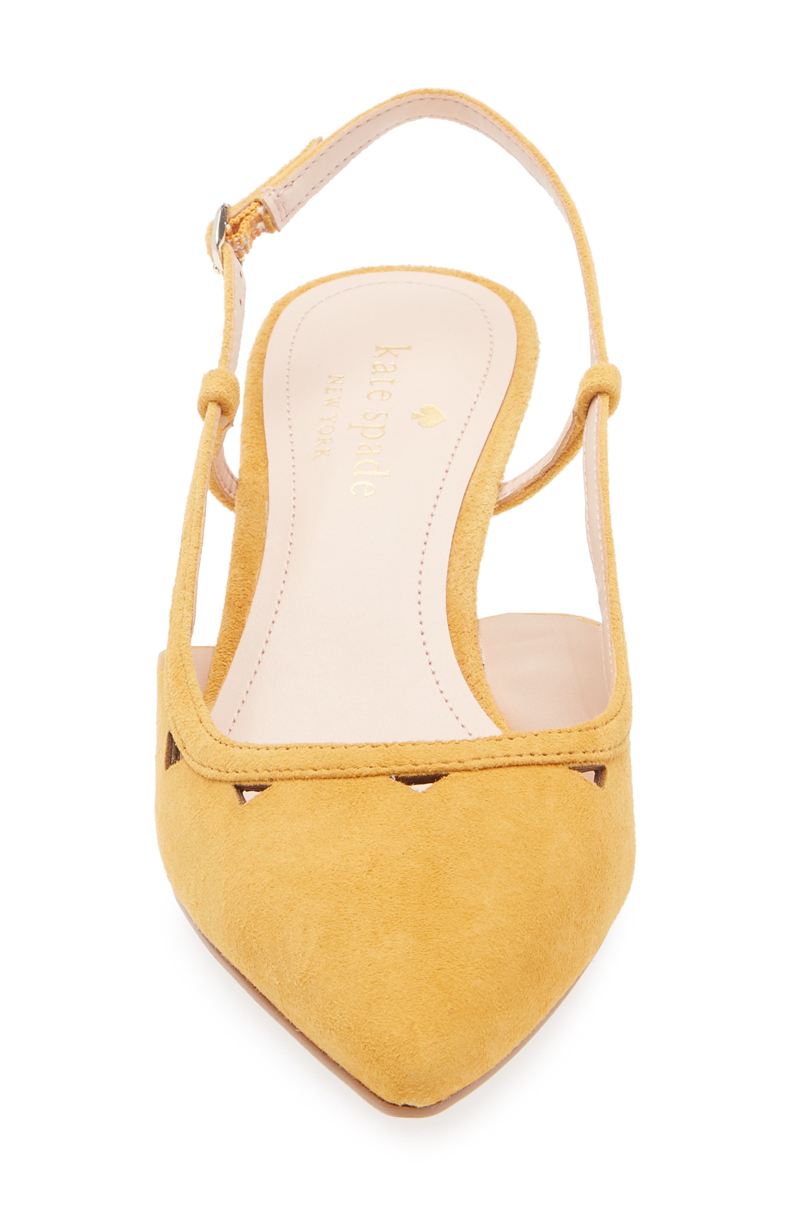 Veyda Slingback Kitten Heel Pump, Alternate, color, SQUASH BLOSSOM