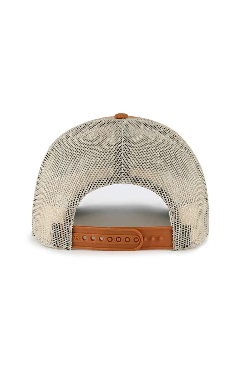 '47 Men's '47  Burnt Orange Texas Longhorns Pomona Mesh Hitch Adjustable Trucker Hat, Alternate, color, Burnt Orange