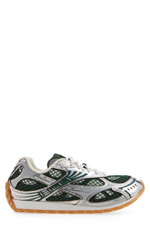 Bottega Veneta Dynamic Orbit Sneakers Featuring Mesh Panels In Multi