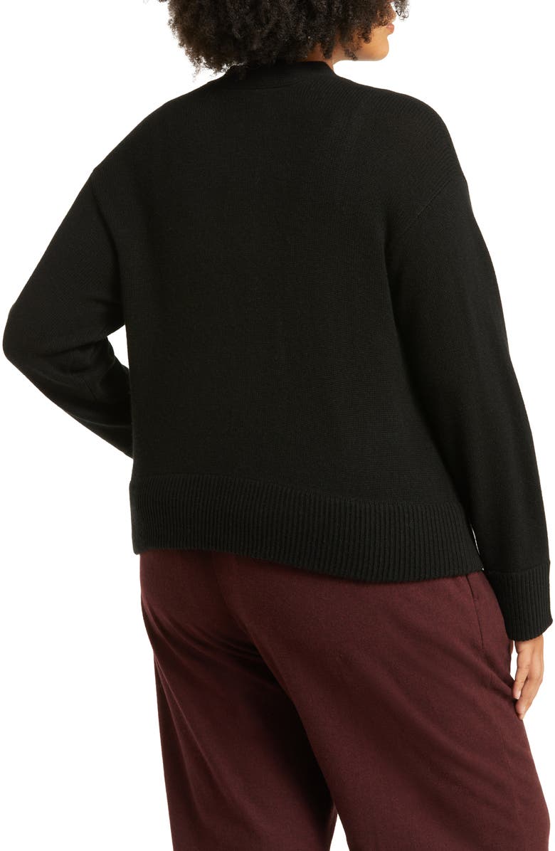 Vince Boxy Wool & Cashmere Cardigan, Alternate, color,