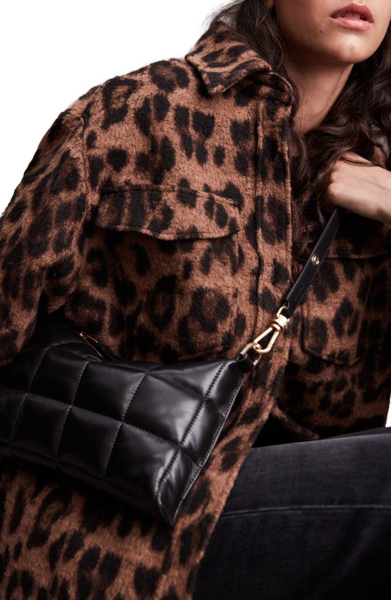 AllSaints Eve Quilted Crossbody Bag, Alternate, color,