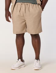 Society of One by DXL Big & Tall Resort Textured Shorts