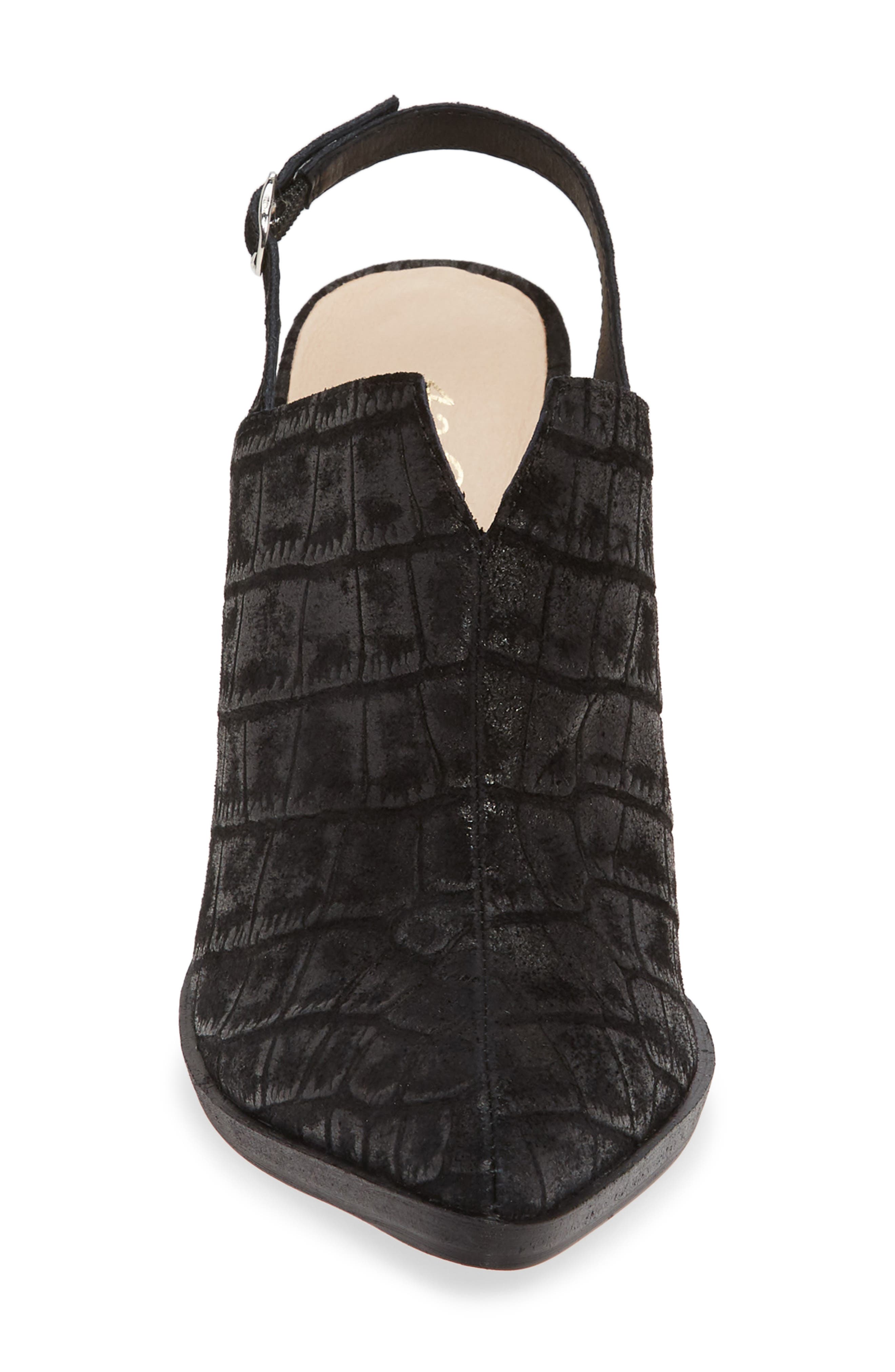 42 Gold Kim Pointed Toe Slingback Pump, Alternate, color, 