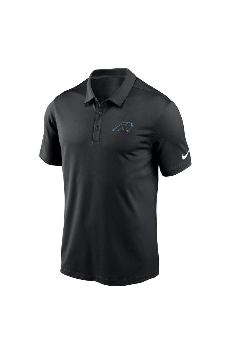 Nike Men's Nike Black Carolina Panthers Franchise Team Logo Performance Polo, Alternate, color, Black