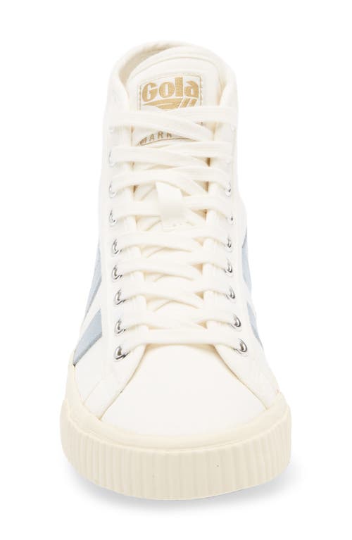 Gola Tennix Mark Cox High Top Sneaker In Metallic