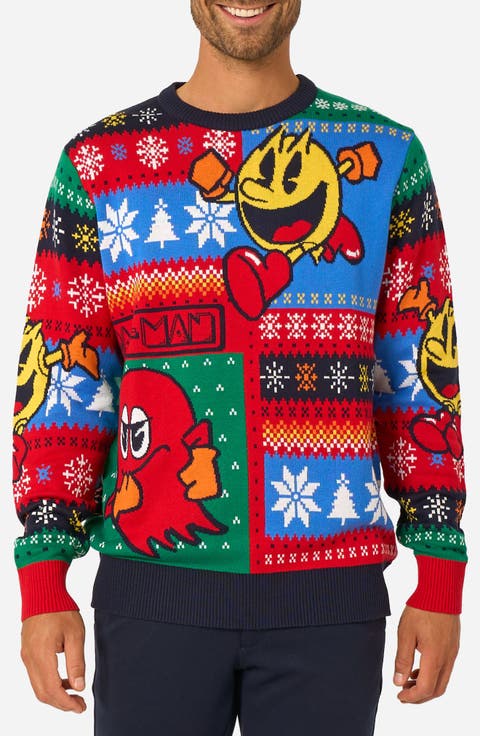 Pac-Man Holiday Sweater