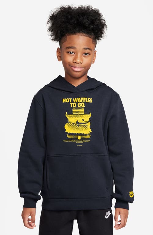Nike Kids' Sportswear Club Fleece Hoodie In Blue