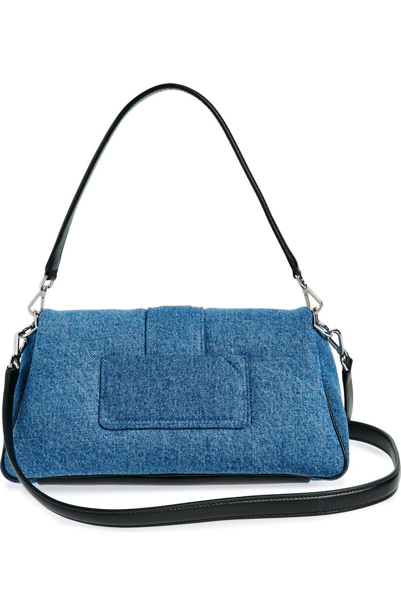 Jacquemus Le Bambimou Denim Shoulder Bag, Alternate, color,