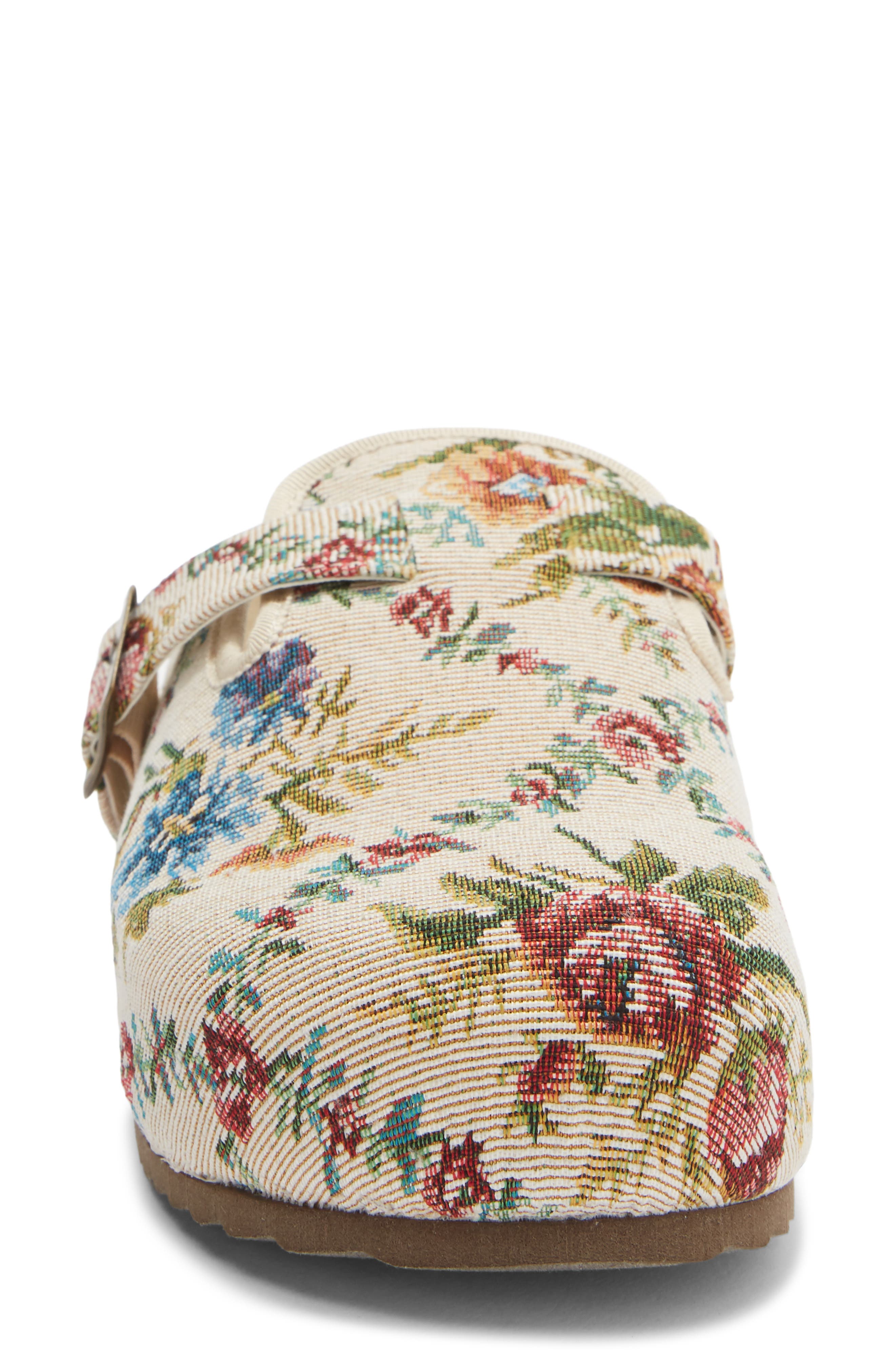 Lorenna Platform Clog, Alternate, color, IVORY FLORAL
