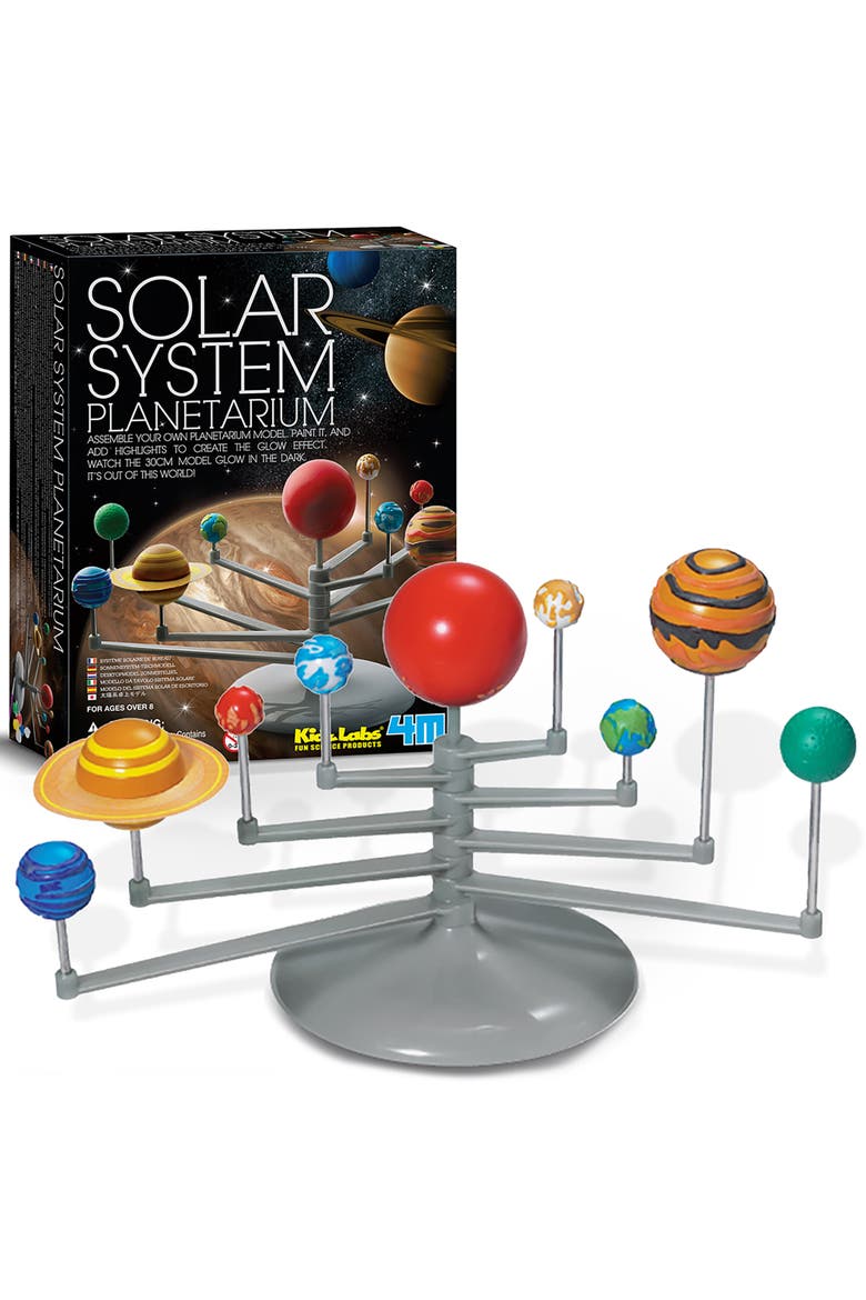 Solar System Planetarium Build 11.8 Inch Glow in the Dark Model, Alternate, color, Multicolored