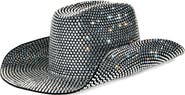 Ruslan Baginskiy Crystal Embellished Felted Wool Cowboy Hat