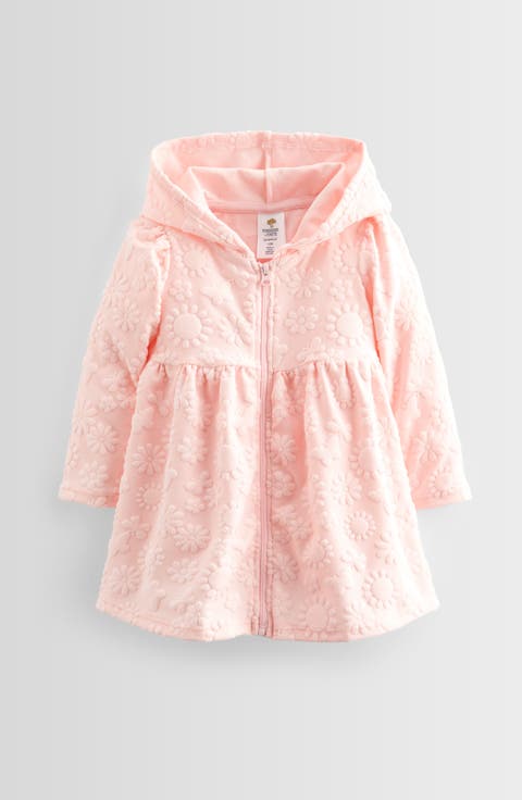 Long Sleeve Terry Cloth Swim Cover-Up (Baby)