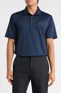 Greg Norman Oyster Pique Performance Polo