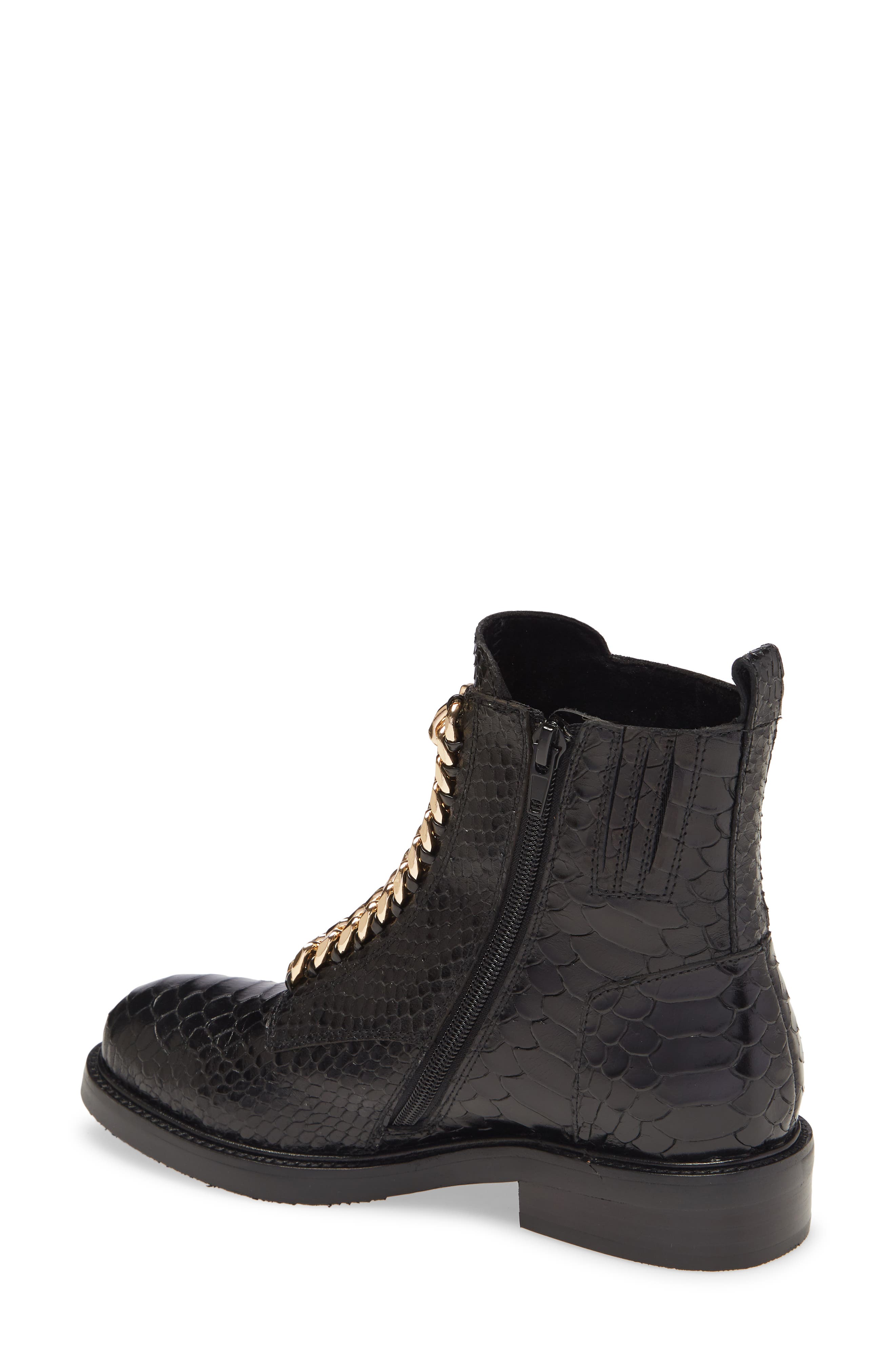 Damon Chain Boot, Alternate, color, BLACK SNAKE