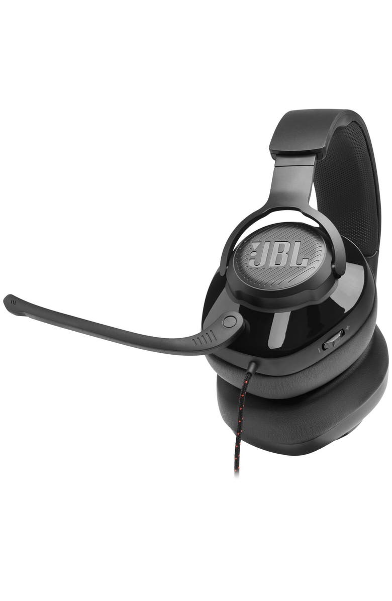 JBL Quantum 300 Wired Over Ear Gaming Headset, Alternate, color, Black
