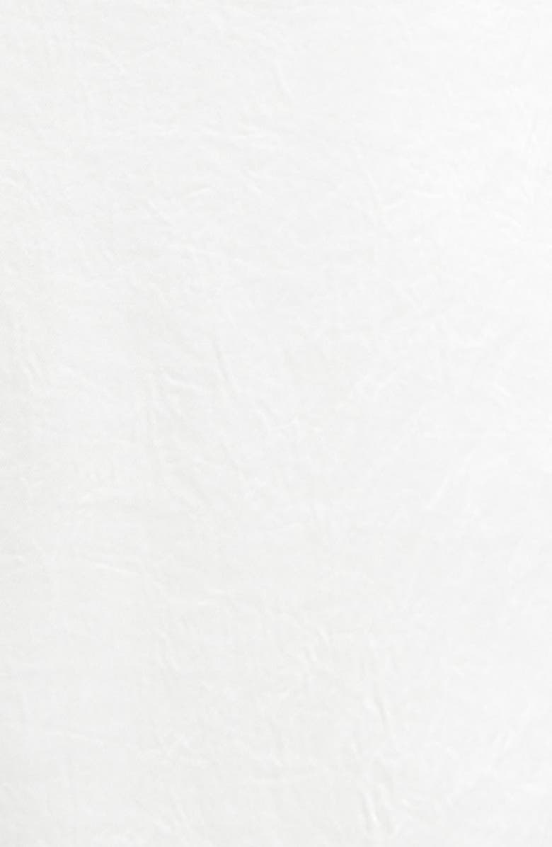 Jason Wu Collection Stripe Collage V-Neck Midi Dress, Alternate, color, White