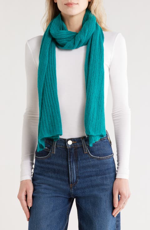 Open Knit Wrap Scarf