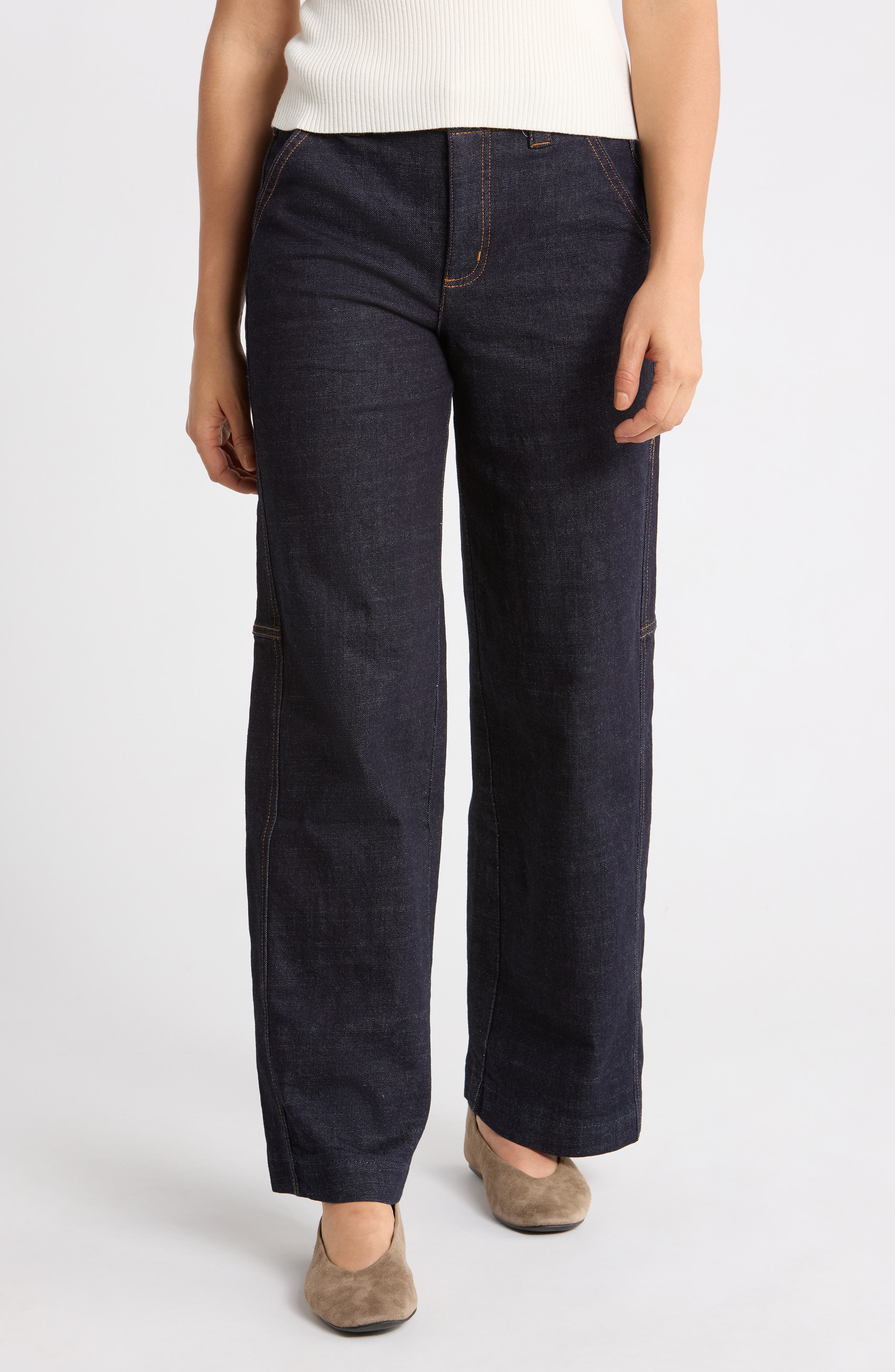 High Waist Wide Leg Jeans