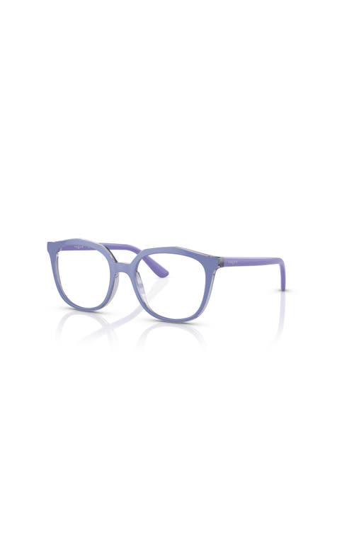 Vogue Eyewear 45mm Irregular Optical Glasses In Blue