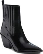 Open Edit Angie Faux Leather Western Bootie
