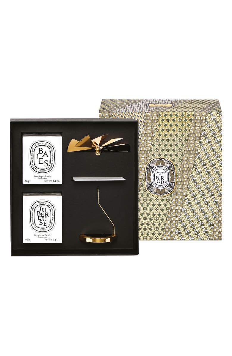 Diptyque Carousel & Candle Set, Main, color, 
