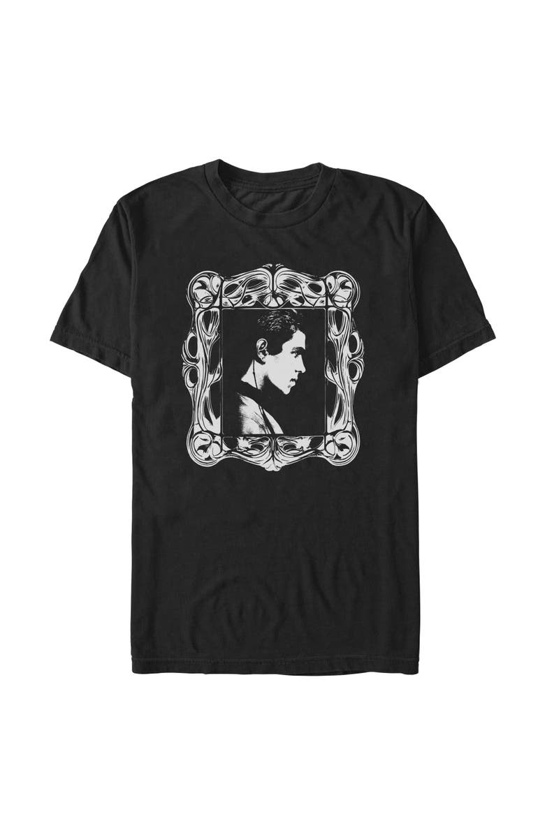 Star Wars: Attack of the Clones Men's Star Wars Attack of the Clones Framed Anakin Profile  Graphic T-Shirt, Main, color, Black
