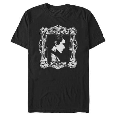 Men's Star Wars Attack of the Clones Framed Anakin Profile  Graphic T-Shirt