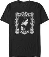 Star Wars: Attack of the Clones Men's Star Wars Attack of the Clones Framed Anakin Profile  Graphic T-Shirt