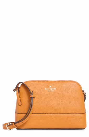 southport ave hannah leather crossbody bag